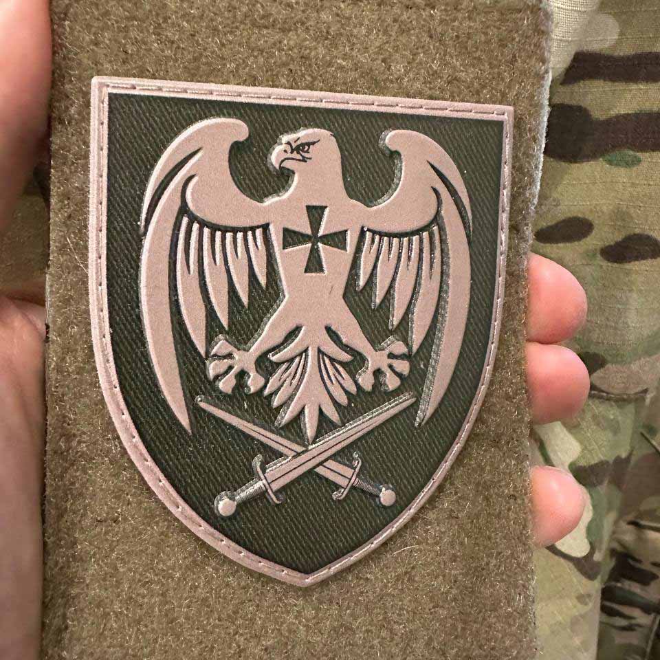 Ukrainian Morale Patch 39th Tactical Aviation Brigade Badge Hook PVC 3D
