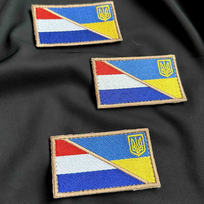 Ukrainian Morale Patch * 3 Pcs Ukraine + Latvia Flag Tactical Badge Hook