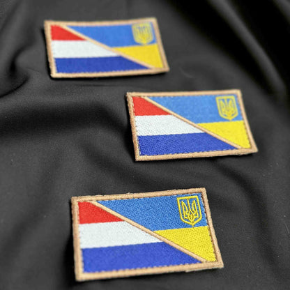 Ukrainian Morale Patch * 3 Pcs Ukraine + Latvia Flag Tactical Badge Hook