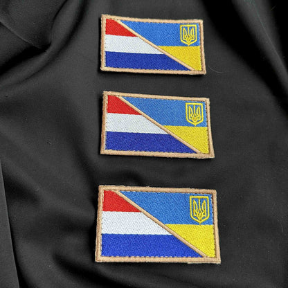 Ukrainian Morale Patch * 3 Pcs Ukraine + Latvia Flag Tactical Badge Hook