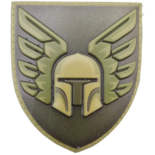 Ukrainian Morale Patch 46th Separate Airmobile Brigade Badge Hook PVC 3 D