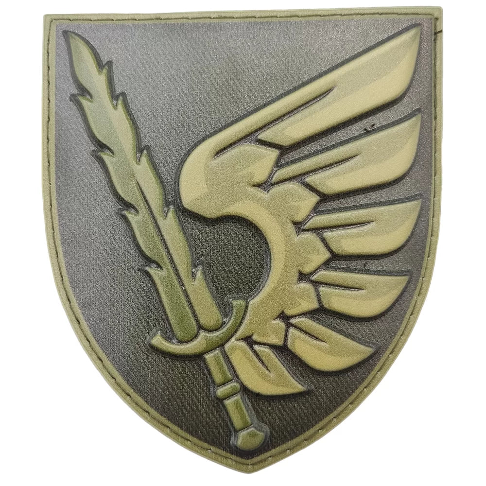 Ukrainian Morale Patch 79th Separate Airborne Assault Brigade Badge Hook PVC 3 D
