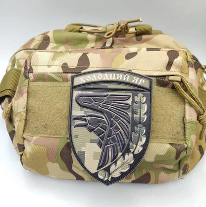 Ukrainian Morale Patch 93rd Separate Mechanized Brigade Badge Hook PVC 3 D