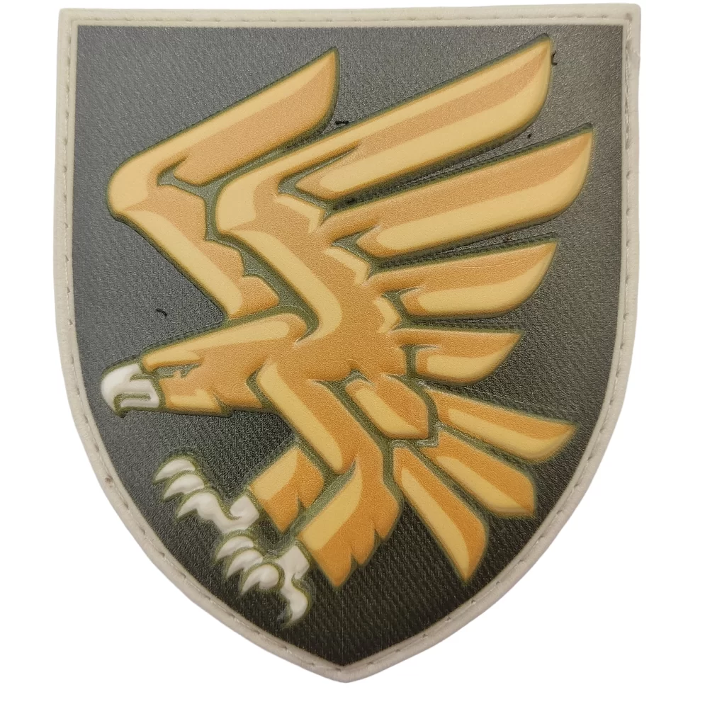 Ukrainian Morale Patch 95th Separate Landing Assault Brigade Badge Hook PVC 3 D