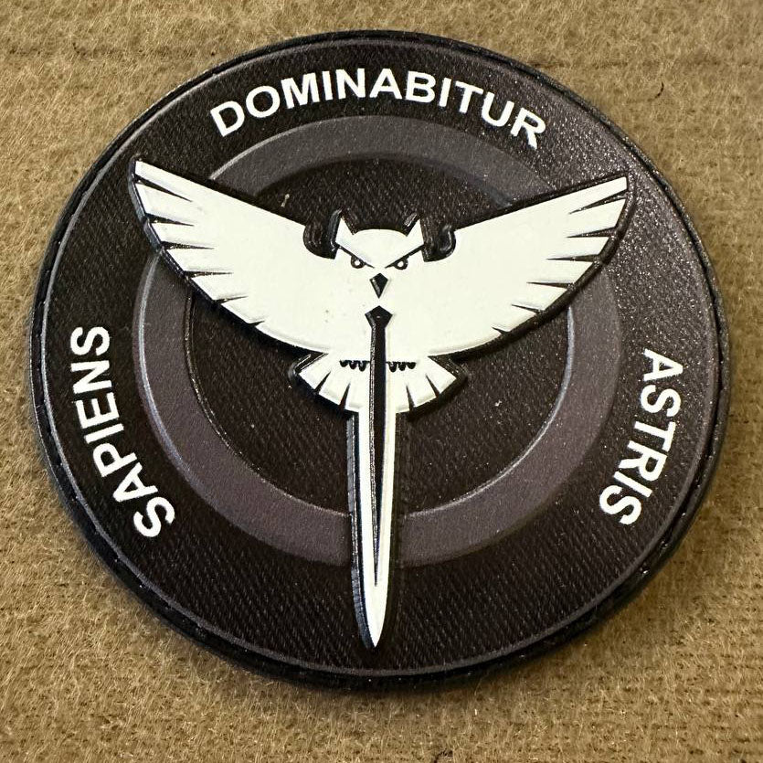 Ukrainian Morale Patch Militare Intelligence of Ukraine Badge Hook PVC 3 D
