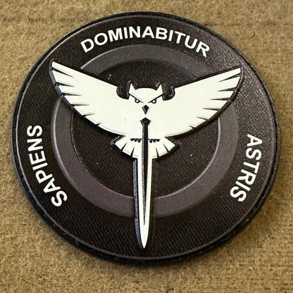 Ukrainian Morale Patch Militare Intelligence of Ukraine Badge Hook PVC 3 D