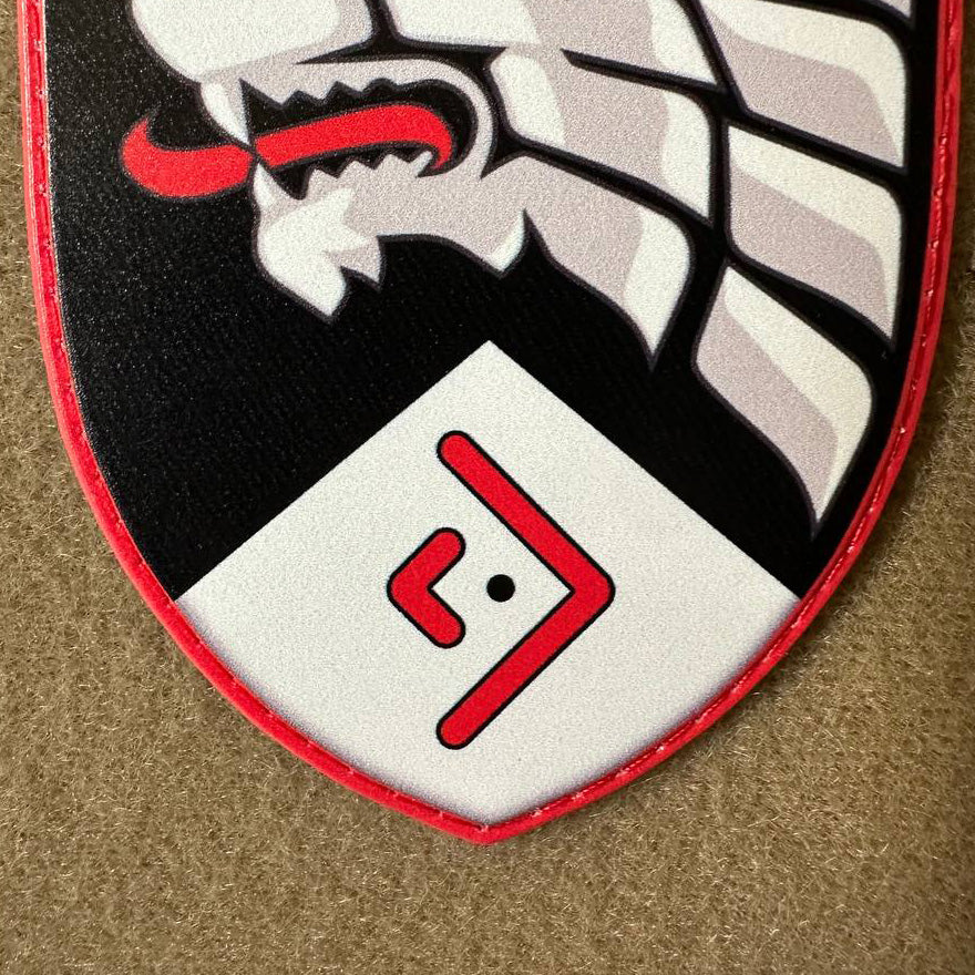 Ukrainian Morale Patch Special Operations Forces Tactical Badge Hook PVC