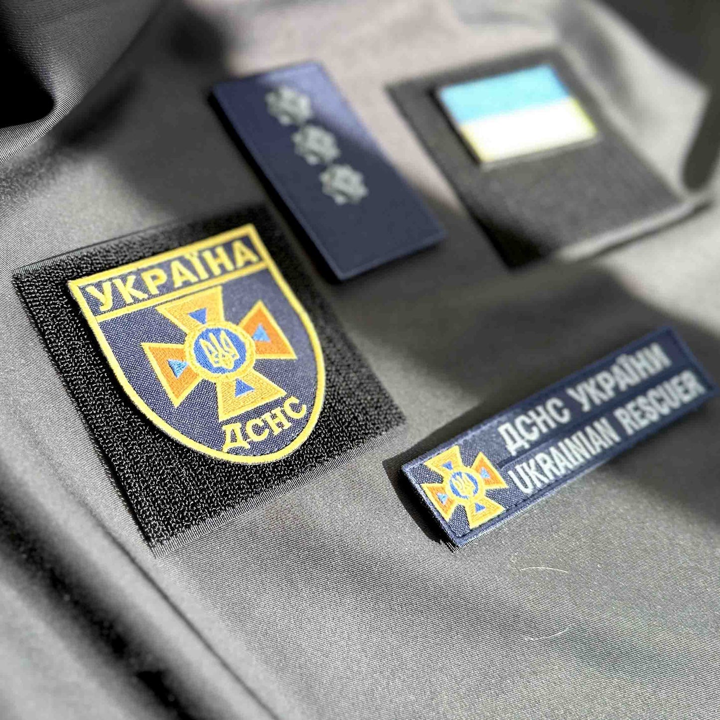 Ukrainian Morale Patch State Service Ukraine Emergency Situations DCNS * 4 pcs