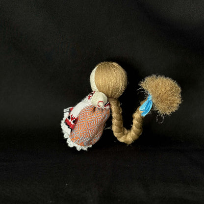 Ukrainian Authors Motanka Traditional Doll-Amulet "Women's Happiness" 70 mm (2.7 in)
