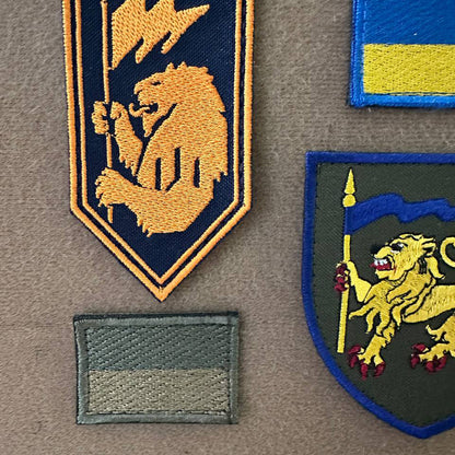 Ukrainian Patch 60th Separate Mechanized Ingulets Brigade Badge Hook