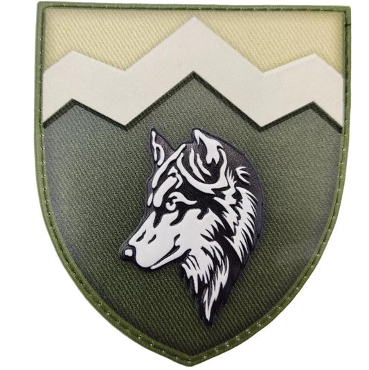 Patch (velcro) of the 8th Separate Mountain Assault Battalion of Ukraine PVC 3 D