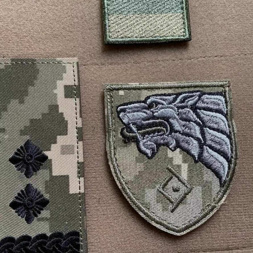 Ukrainian Military Patches Set Special Operations Forces Army Ukraine Badge Hook