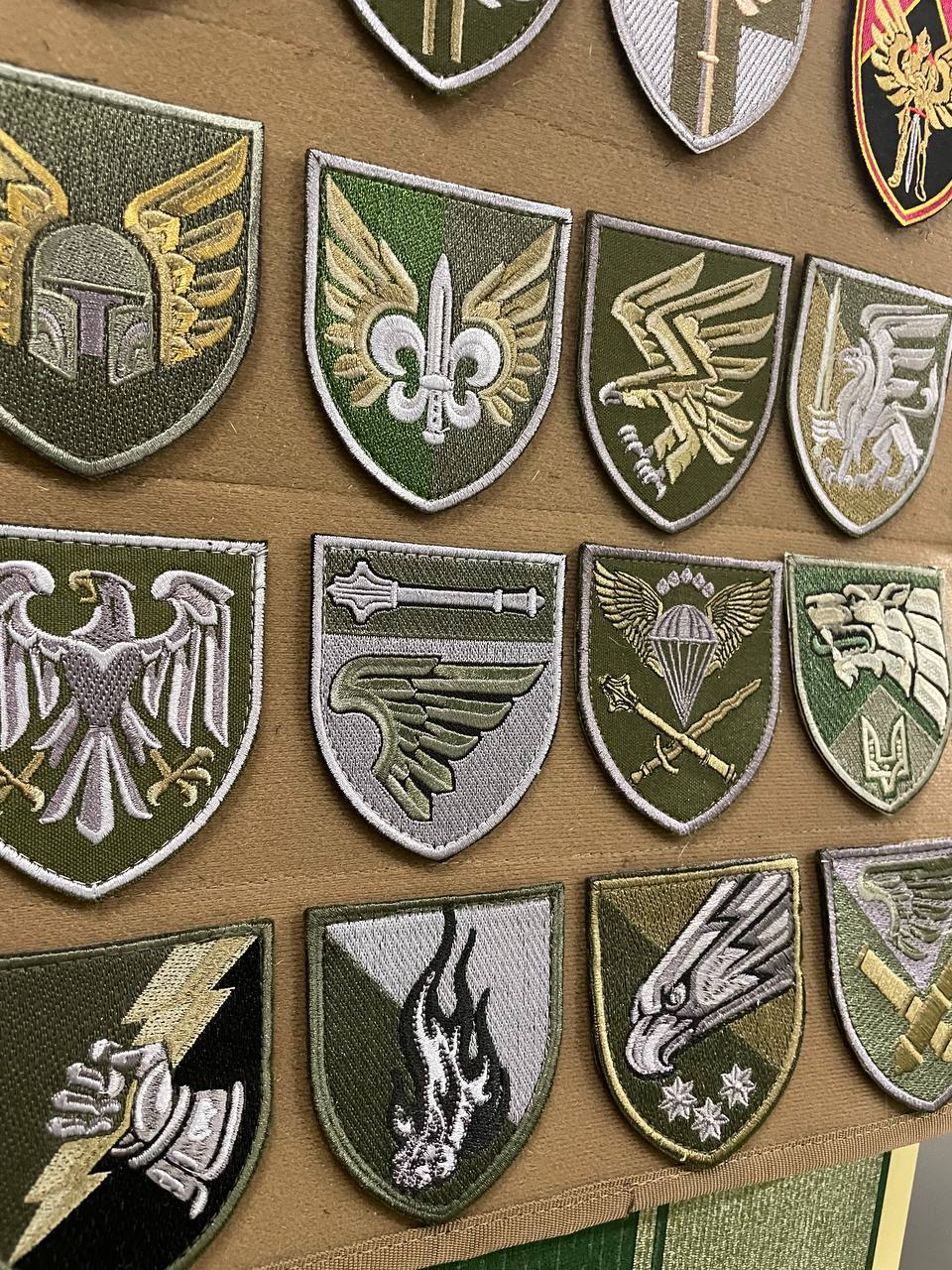 Ukrainian Army Patches Airborne Assault Forces Army Ukraine Set 20 pcs