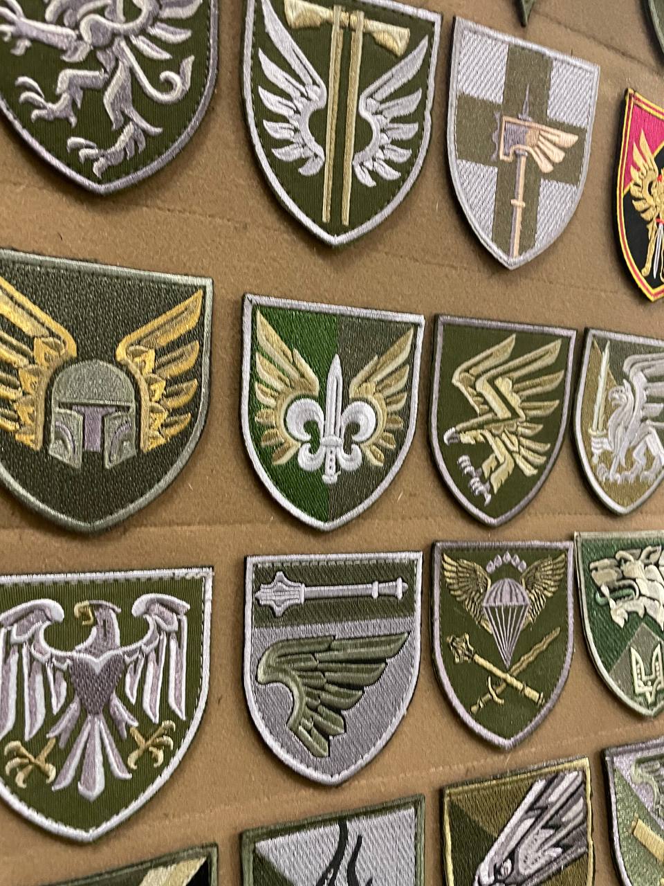 Ukrainian Army Patches Airborne Assault Forces Army Ukraine Set 20 pcs