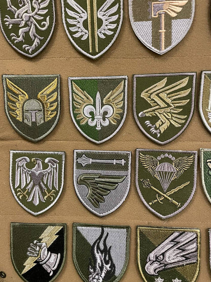 Ukrainian Army Patches Airborne Assault Forces Army Ukraine Set 20 pcs