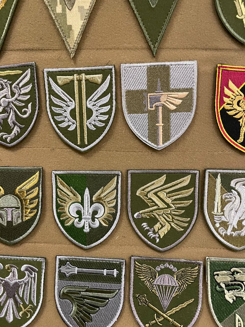 Ukrainian Army Patches Airborne Assault Forces Army Ukraine Set 20 pcs