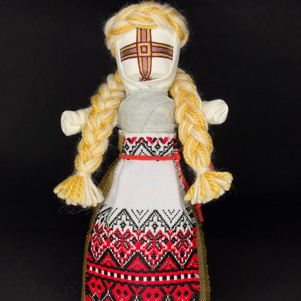 Ukrainian Authors Motanka Traditional Amulet Handmade Doll №02