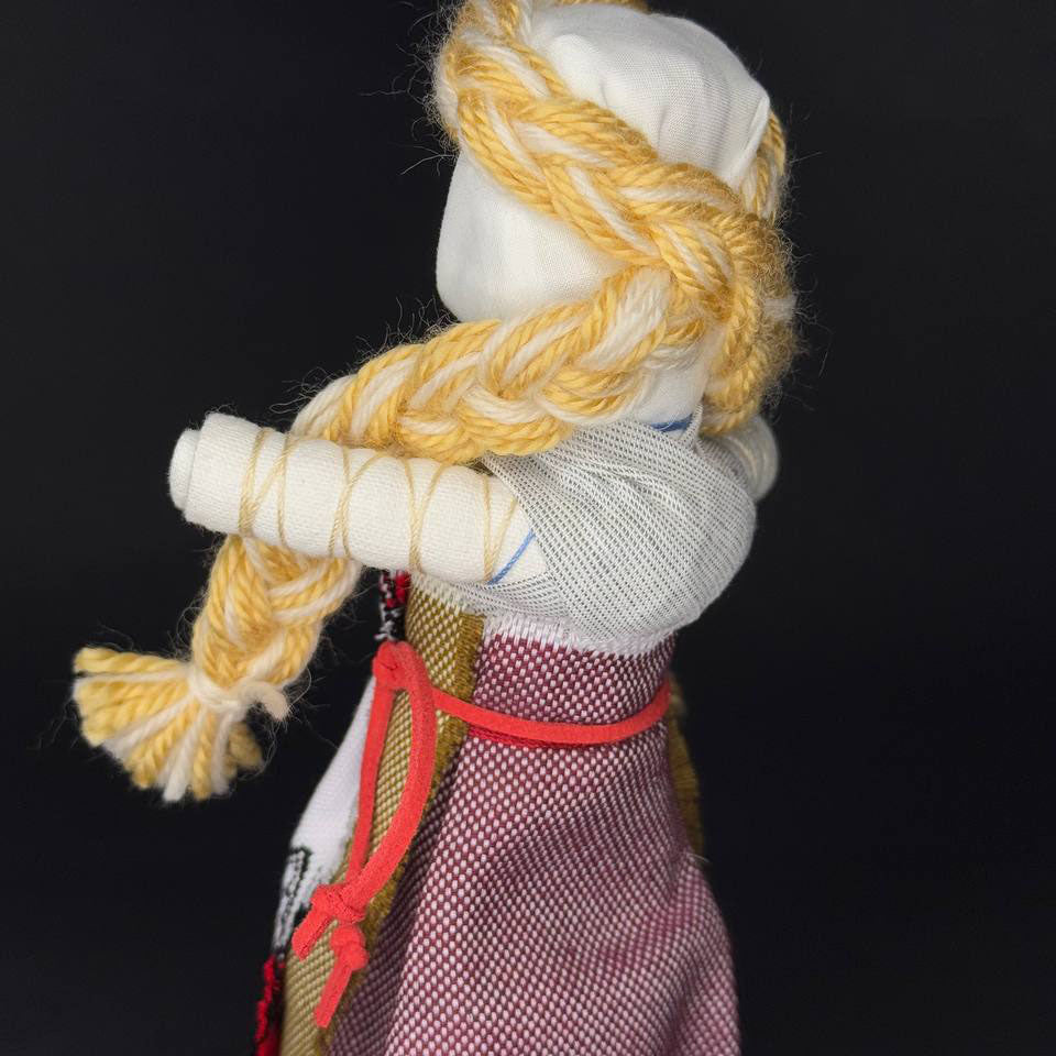 Ukrainian Authors Motanka Traditional Amulet Handmade Doll №02