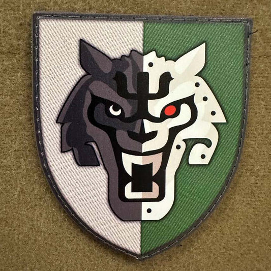 Ukrainian Morale Patch 74th Center Information Psychological Operations Badge Hook PVC