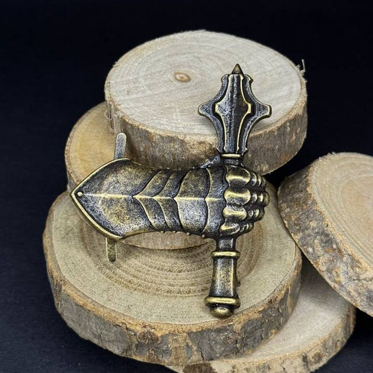 Ukrainian Army Metallic Beret Badge