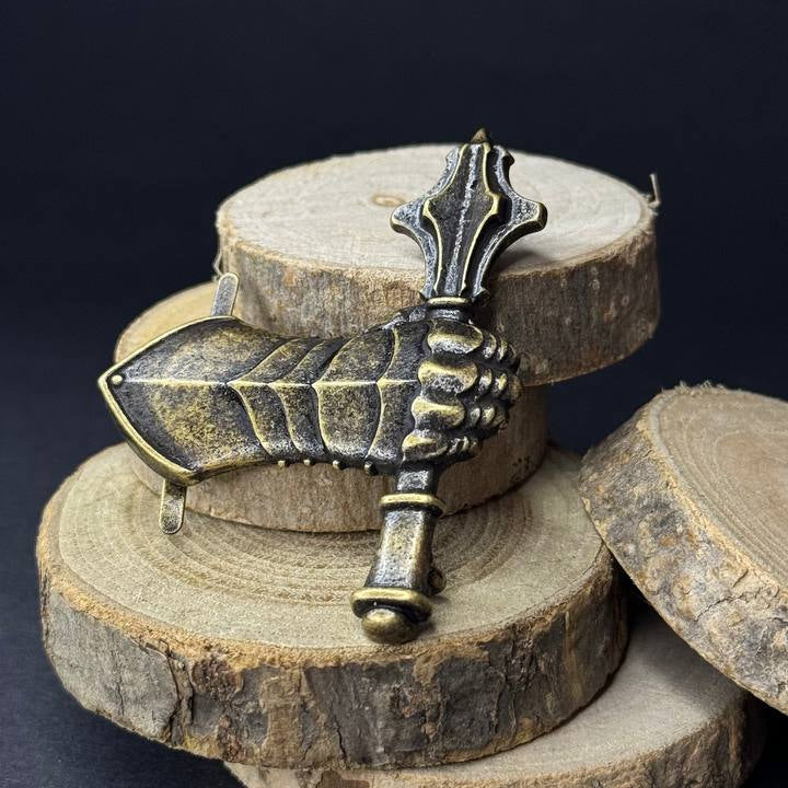 Ukrainian Army Metallic Beret Badge