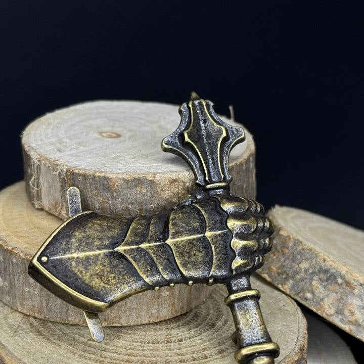 Ukrainian Army Metallic Beret Badge