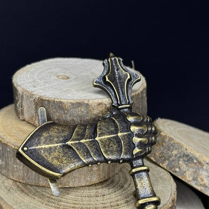 Ukrainian Army Metallic Beret Badge
