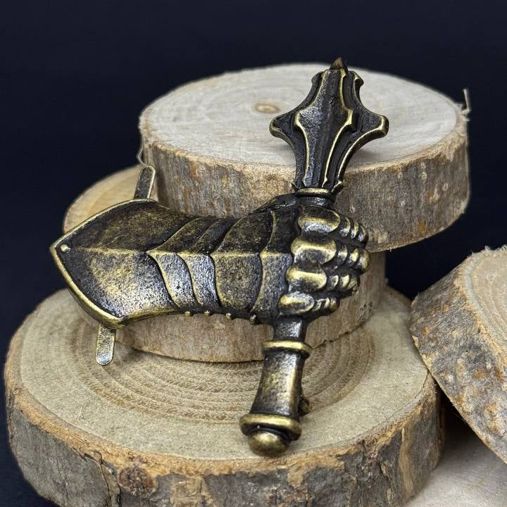 Ukrainian Army Metallic Beret Badge