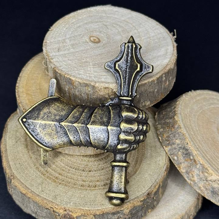 Ukrainian Army Metallic Beret Badge