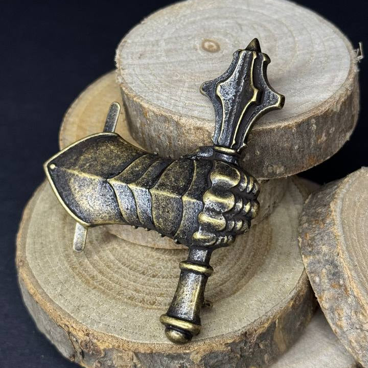 Ukrainian Army Metallic Beret Badge
