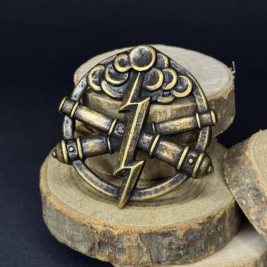 Ukrainian Army Metallic Beret Badge