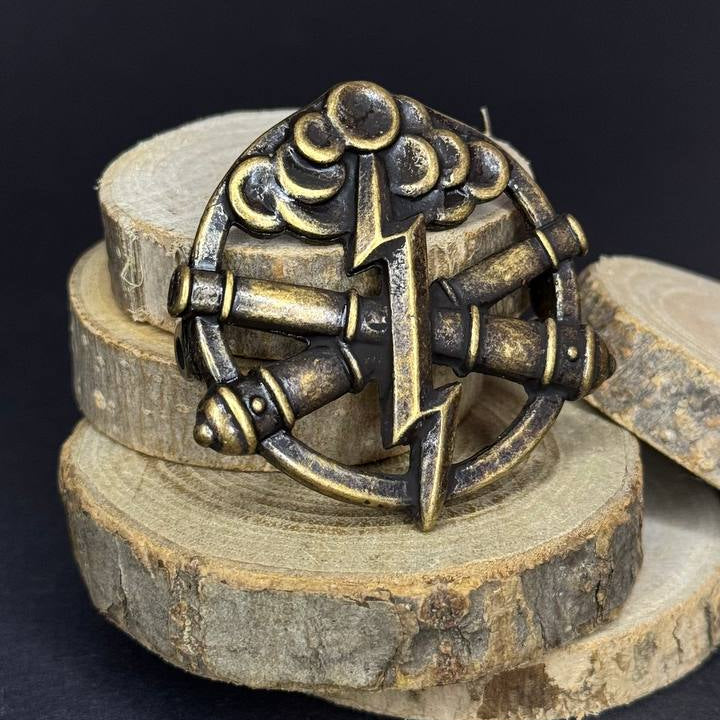 Ukrainian Army Metallic Beret Badge