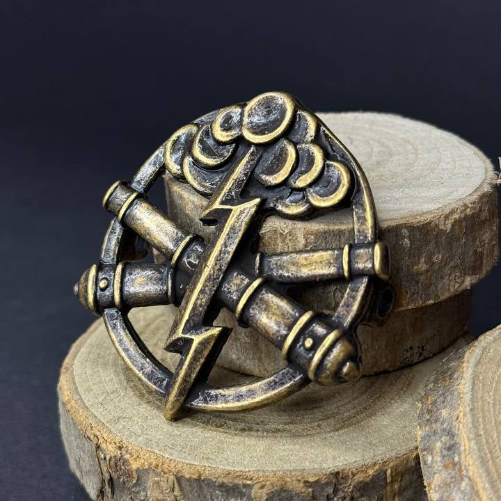 Ukrainian Army Metallic Beret Badge