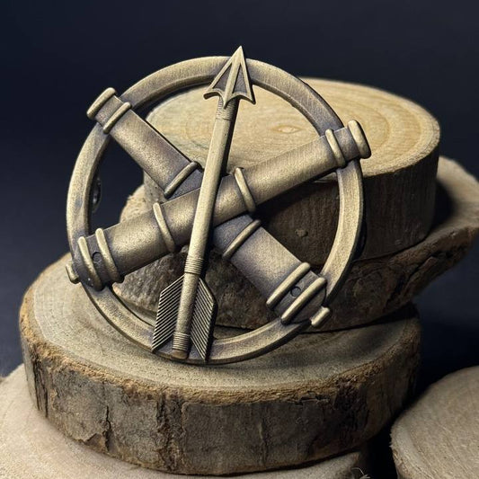 Ukrainian Army Metallic Beret Badge