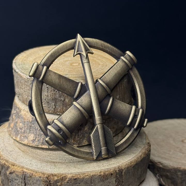 Ukrainian Army Metallic Beret Badge