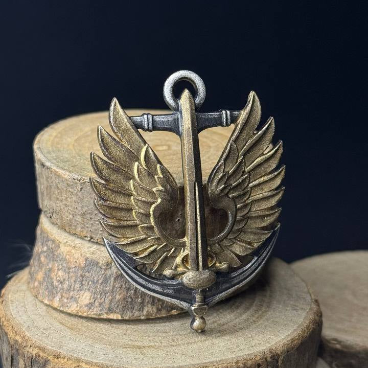Ukrainian Army Metallic Beret Badge