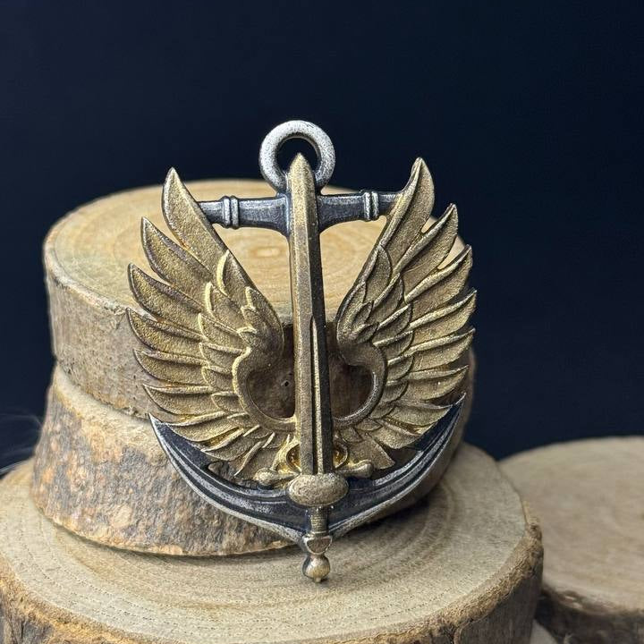 Ukrainian Army Metallic Beret Badge