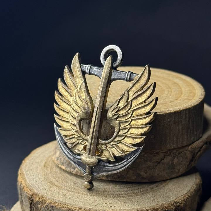 Ukrainian Army Metallic Beret Badge