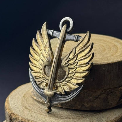 Ukrainian Army Metallic Beret Badge