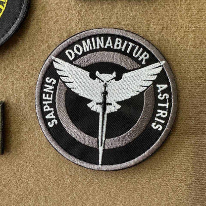Ukrainian Morale Patch Main Intelligence Directorate(GUR MOU) Badge Hook * 4 pcs