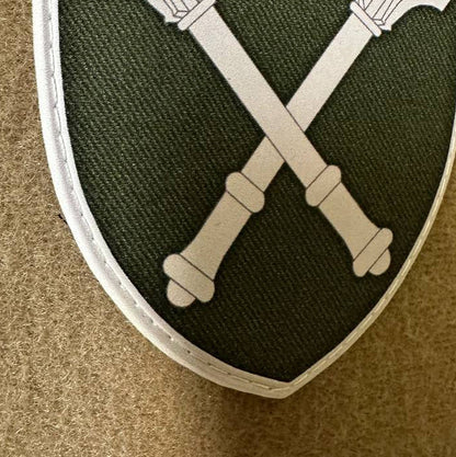 Ukrainian Army General Staff of the Armed Forces of Ukraine Badge Hook PVC