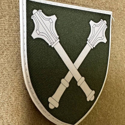 Ukrainian Army General Staff of the Armed Forces of Ukraine Badge Hook PVC