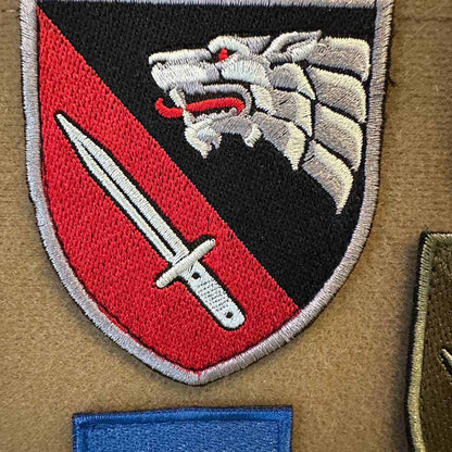 Ukrainian Morale Patch 4th Separate Ranger Regiment Tactical Badge Hook * 4 pcs