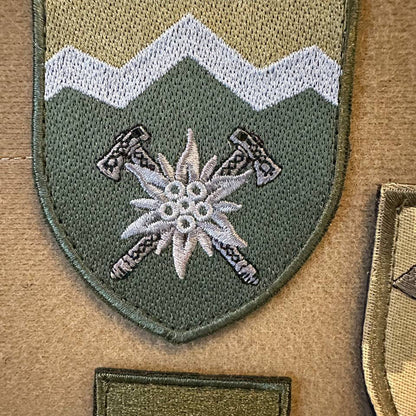 Écusson de moral ukrainien 4e régiment de rangers séparé Insigne tactique auto-agrippant