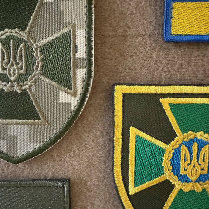 Ukrainischer Moral-Patch 4. Separates Ranger Regiment Taktisches Abzeichen Haken