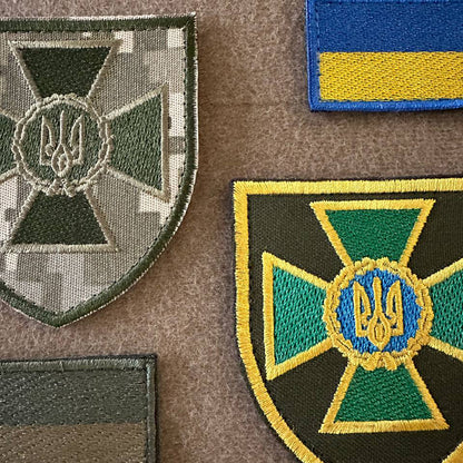 Ukrainischer Moral-Patch 4. Separates Ranger Regiment Taktisches Abzeichen Haken