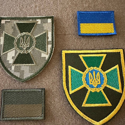 Ukrainischer Moral-Patch 4. Separates Ranger Regiment Taktisches Abzeichen Haken