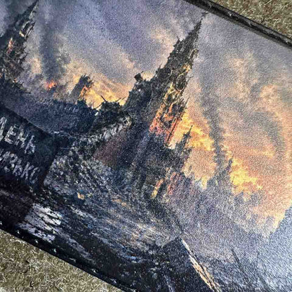 Ukrainian Morale Patch "That Day is Near" Hook and Loop Backing PVC