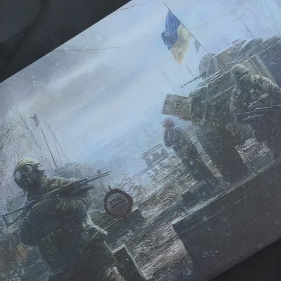 Ukranian Print Painting