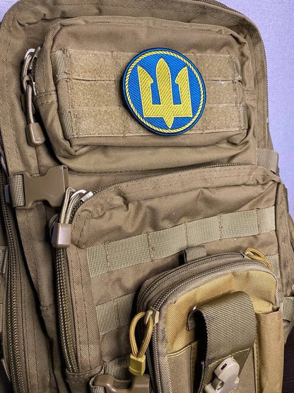 Ukrainischer Morale Patch Marines of Ukraine Tactical Badge Klett PVC 3 D